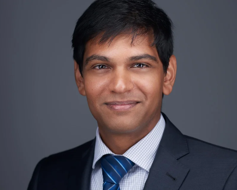 Corporate headshot of Arjun in Phoenix Arizona by Marie Feutrier
