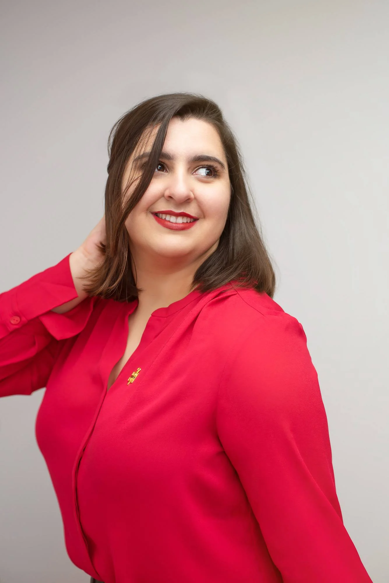 Natural, authentic expression in a headshot — the best photos happen when you stop performing and start being yourself