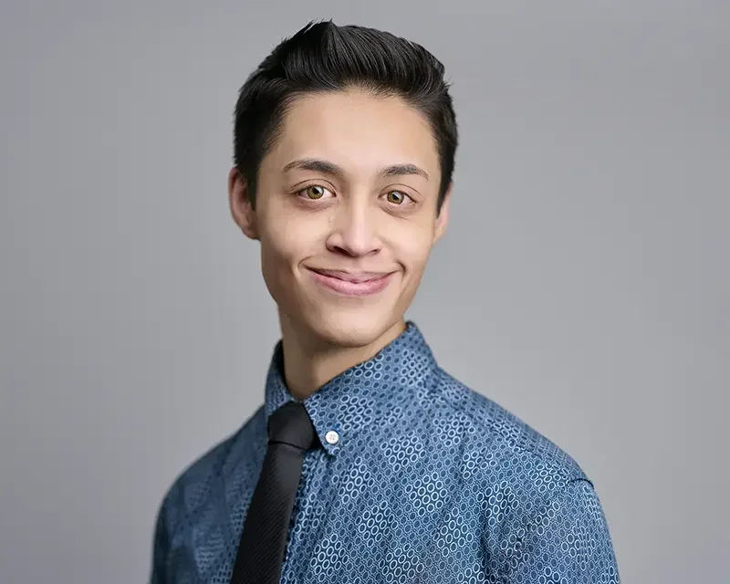 Professional headshot of Fin Chandler Arizona studio photography