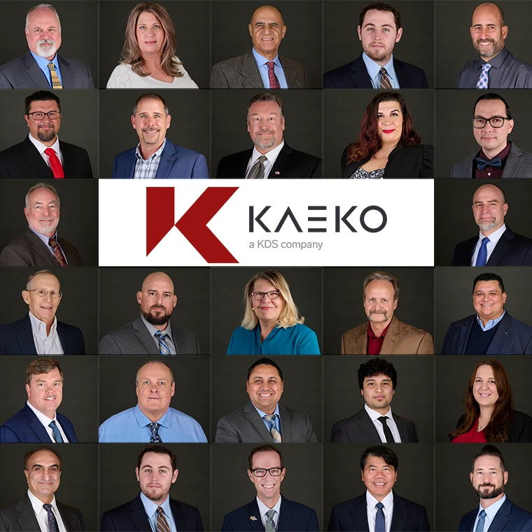 Kaeko team of 30 employees individual corporate headshots consistent backdrop and lighting Phoenix Arizona by Marie Feutrier