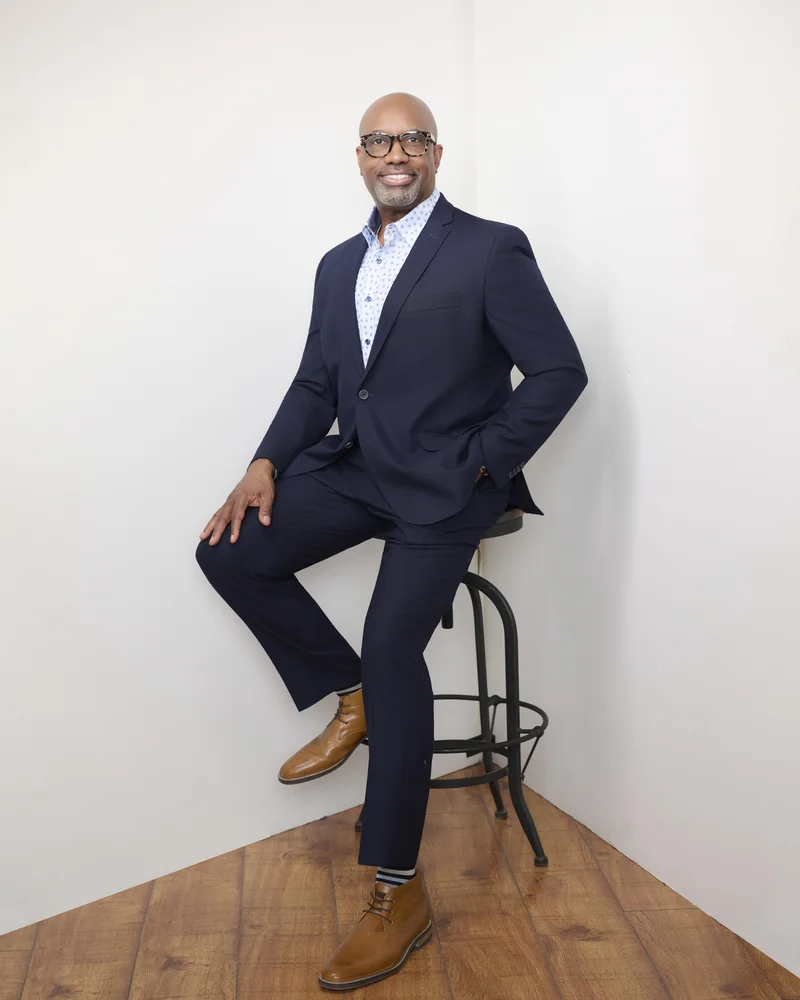 Derrick Johnson headshot client testimonial professional portrait Mesa Arizona